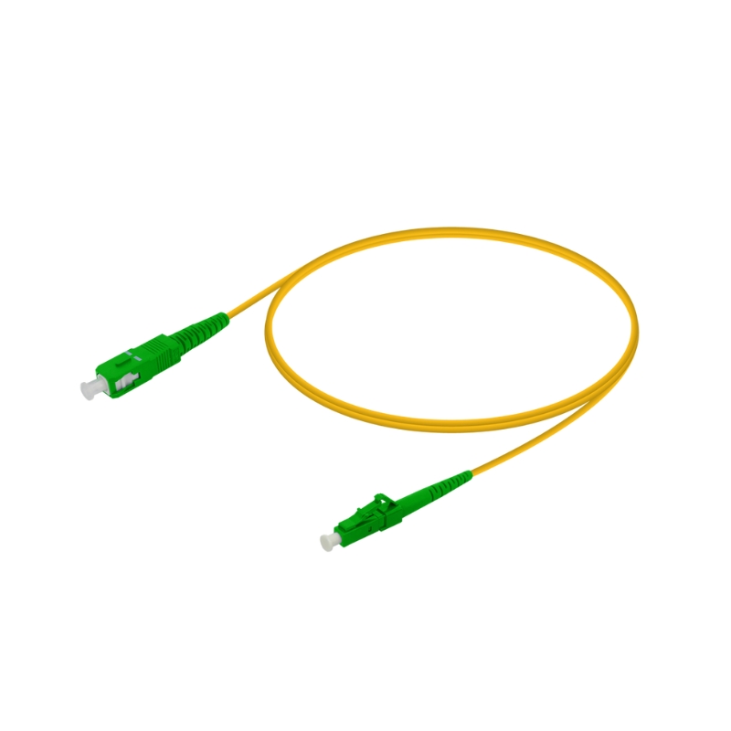 Fiber Optic Patch Cord Simplex LC APC to SC APC